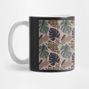 Tropical camouflage pet bandana Mug